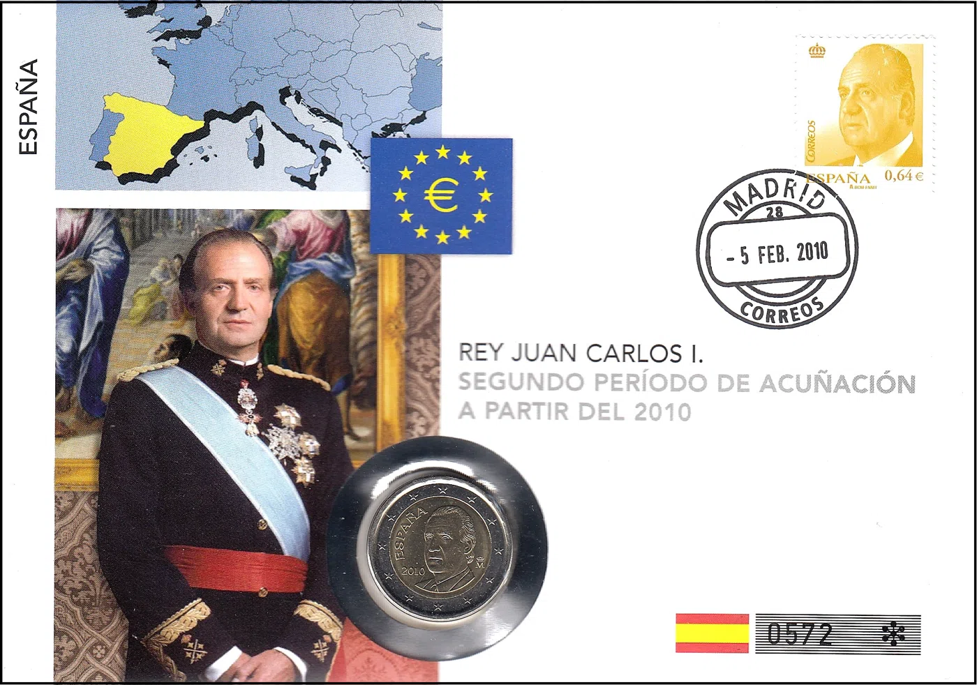 KRALJ JUAN CARLOS I. - DRUGA SERIJA 2 EVRSKEGA KOVANCA